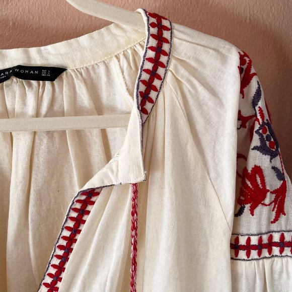 Coastal Cowgirl Peasant Top - Picture 2 of 8